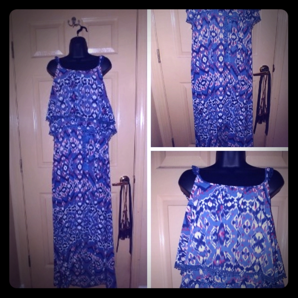 Tribal print dress-